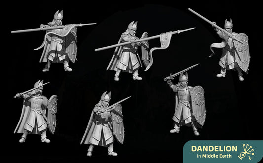 Men of West Starward, Spears & Swords