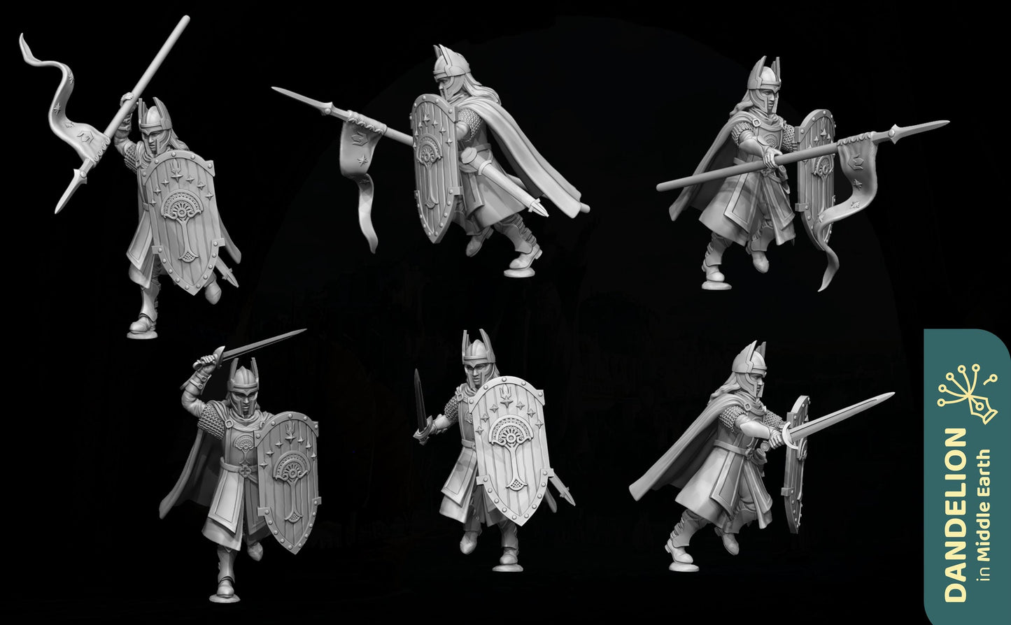 Men of West Starward, Spears & Swords