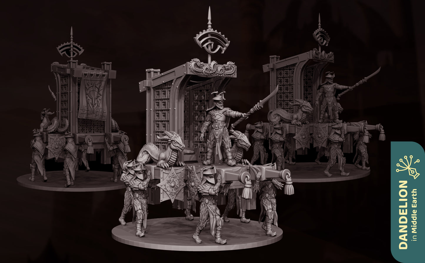 Eastern Emperor on Palanquin