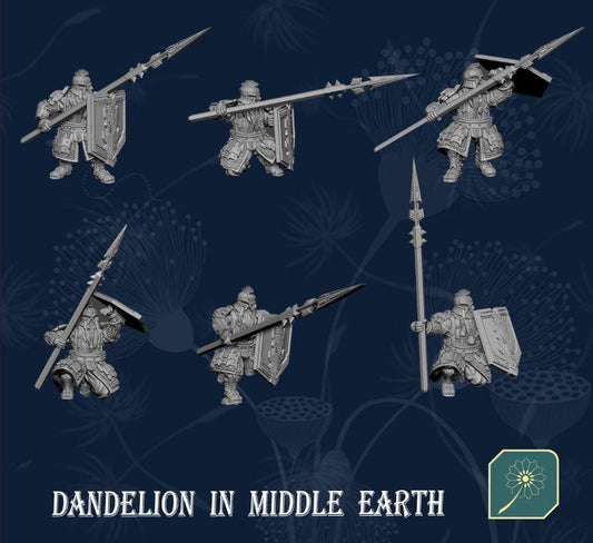 Dwarf spears of Metal Mountain