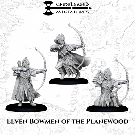 Elven Bowmen of the Planewood | Unreleased Miniatures
