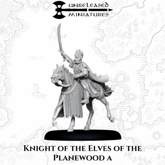 Elven Knights of the Planewood | Unreleased Miniatures