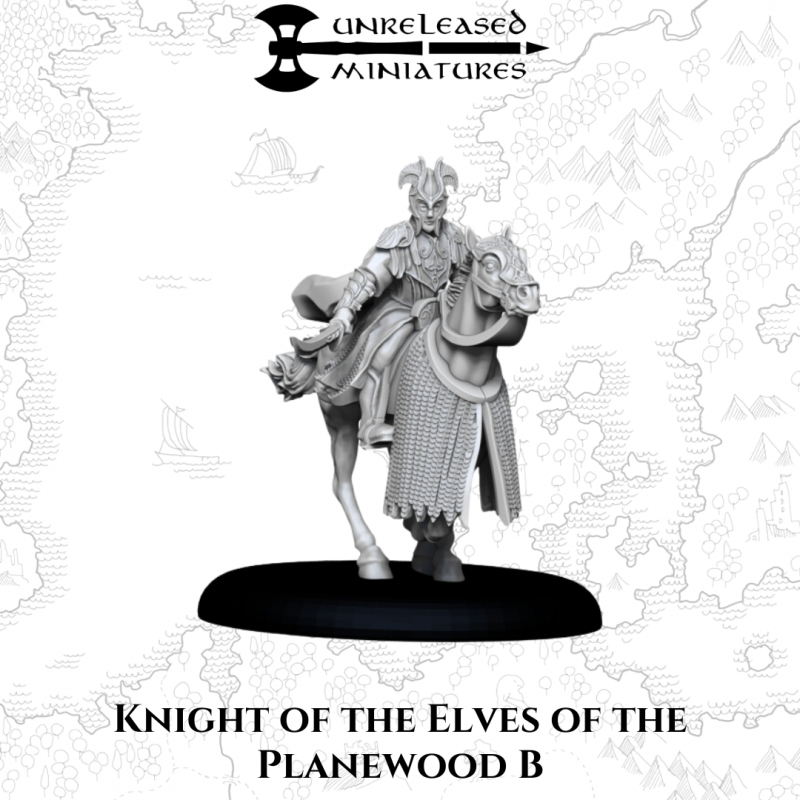 Elven Knights of the Planewood | Unreleased Miniatures