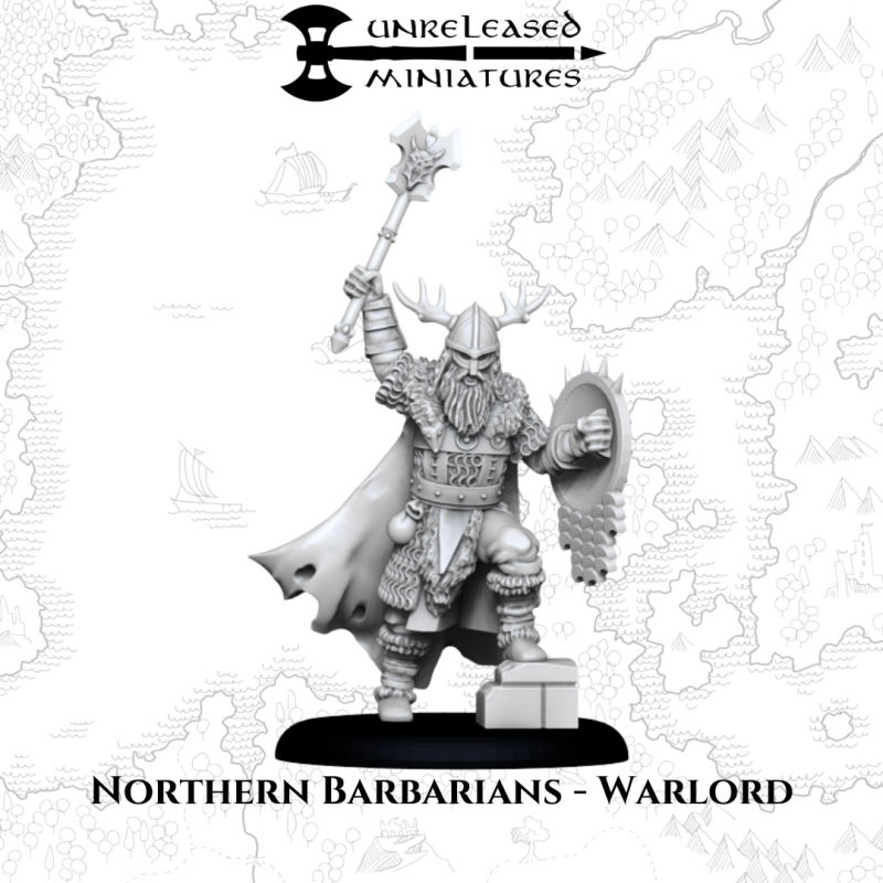 Northern Barbarians, Warlord | Unreleased Miniatures