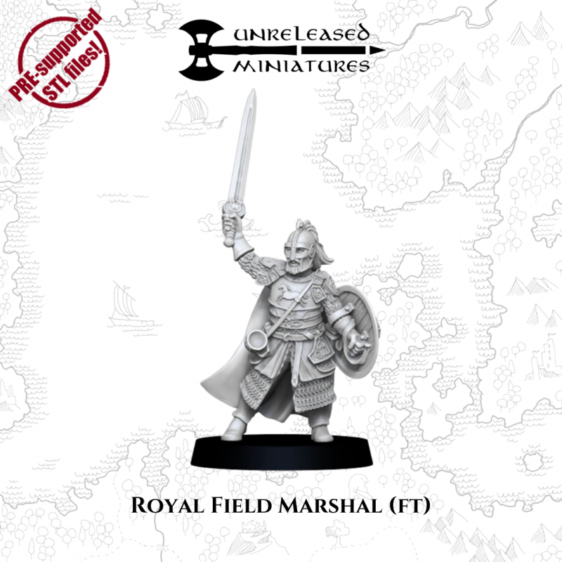 Royal Field Marshal foot & mounted | Unreleased Miniatures