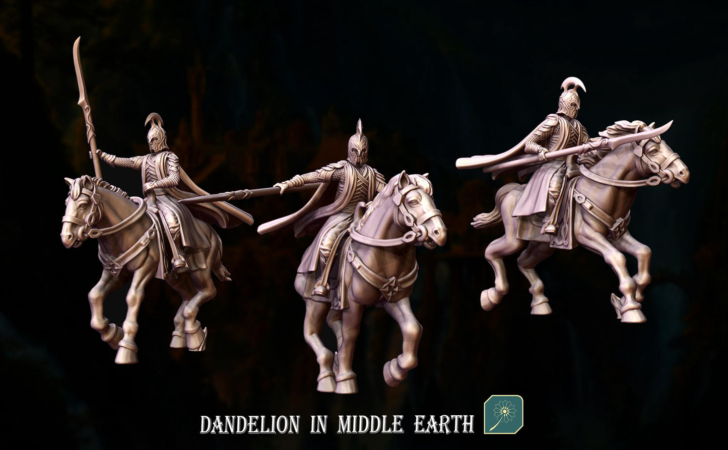 Deep Valley Riders, Spears & Banner
