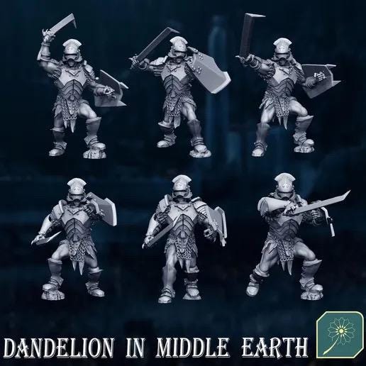 Half Orc Swordsman