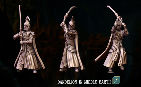 Elves Of The Deep Valley Glavies | Dandelion in middle earth | elven warriors | mesbg | lotr | 28mm |