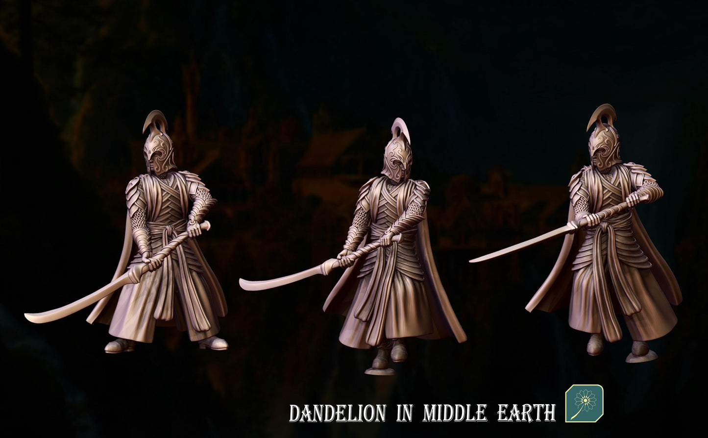 Elves Of The Deep Valley Glavies | Dandelion in middle earth | elven warriors | mesbg | lotr | 28mm |