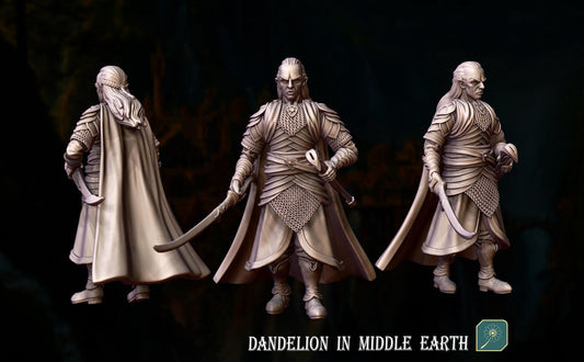 Deep Valley, The Wise Lord foot & mounted | Deep Valley Elves | Dandelion in middle earth | elven warriors | mesbg | lotr | 28mm |