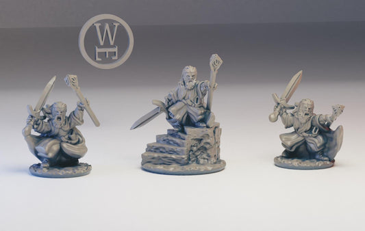 White Tree White Wizard | Wakes Emporium | 10mm | Warmaster | lotr | Middle earth | Gandalf