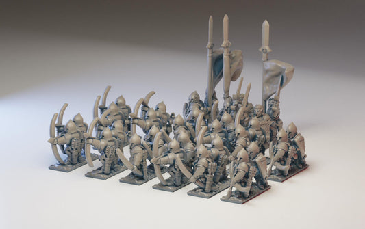 White Tree Archers | Wakes Emporium | 10mm | Warmaster | lotr | Middle earth | Minas Tirith | Gondor