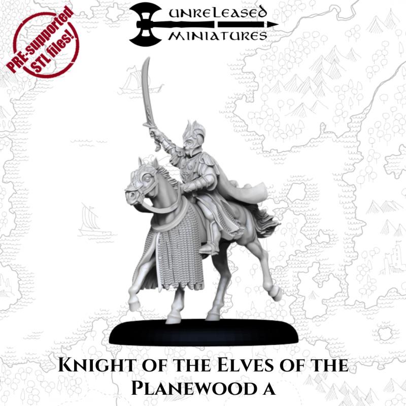 Elven Knights of the Planewood | Unreleased Miniatures | Woodland Realm | Mirkwood | mesbg | lotr | 28mm |
