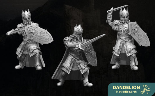 Wardens of the Wall | Dandelion Miniatures | free people  | White City | 28mm | mesbg | lotr | Gondor