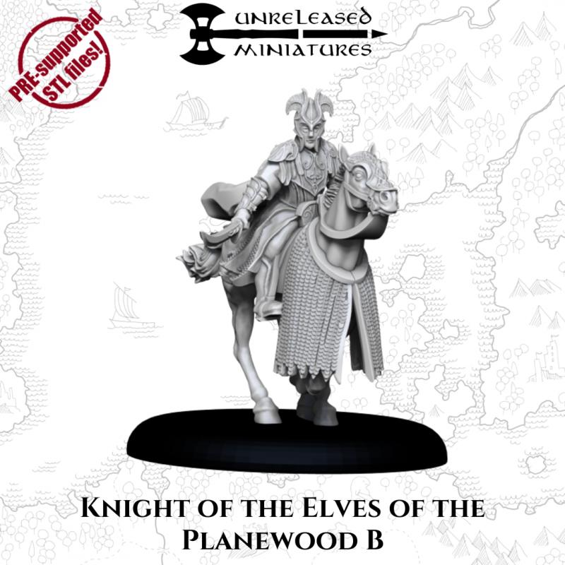 Elven Knights of the Planewood | Unreleased Miniatures | Woodland Realm | Mirkwood | mesbg | lotr | 28mm |