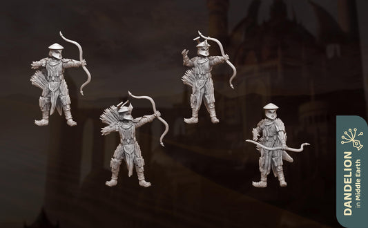 Eastern Empire, Bowmen | Dandelion in middle earth | Easterlings | Rhun | 28mm | mesbg | lotr |