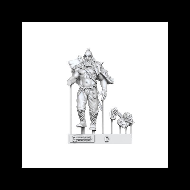 Werebear & Human Form | Unreleased Miniatures | Woodland Realm | Mirkwood | Beornings | mesbg | lotr | 28mm | The Hobbit | Beorn
