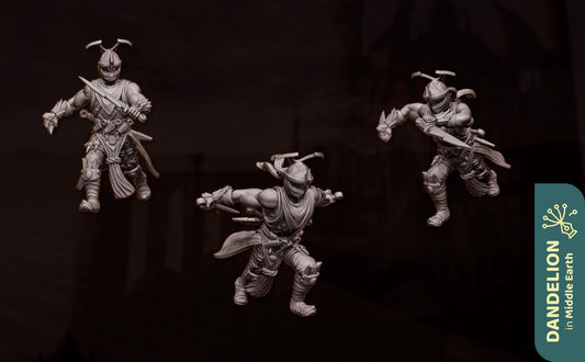 Eastern Empire, Assassins | Dandelion in middle earth | Easterlings | Rhun | 28mm | mesbg | lotr |