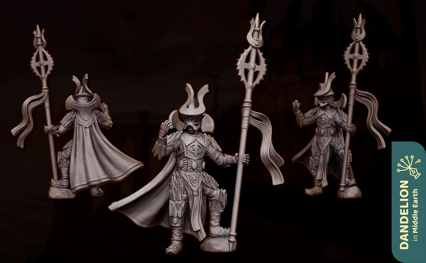 Eastern Empire, War Priest | Dandelion in middle earth | Easterlings | Rhun | 28mm | mesbg | lotr |