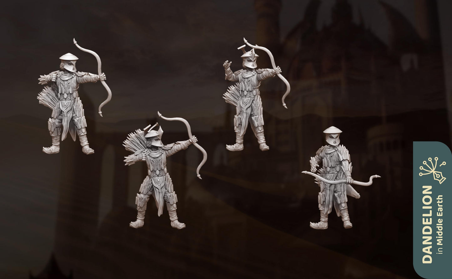 Eastern Empire Army Warband Set | 28mm Fantasy Wargaming Miniatures | Full Army Bundle | RPG & Tabletop Proxy Models | Evil Forces
