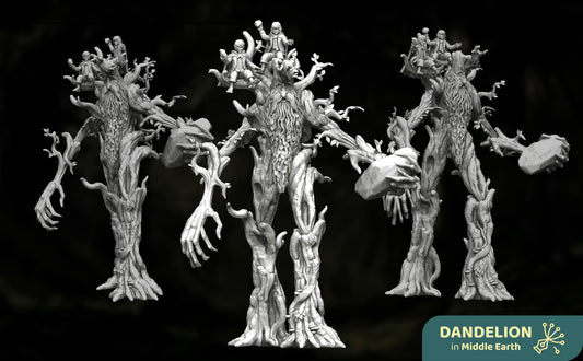 Ents, Treebeard | Dandelion Miniatures | free people  | Fangorn | Rivendell | mesbg | lotr |