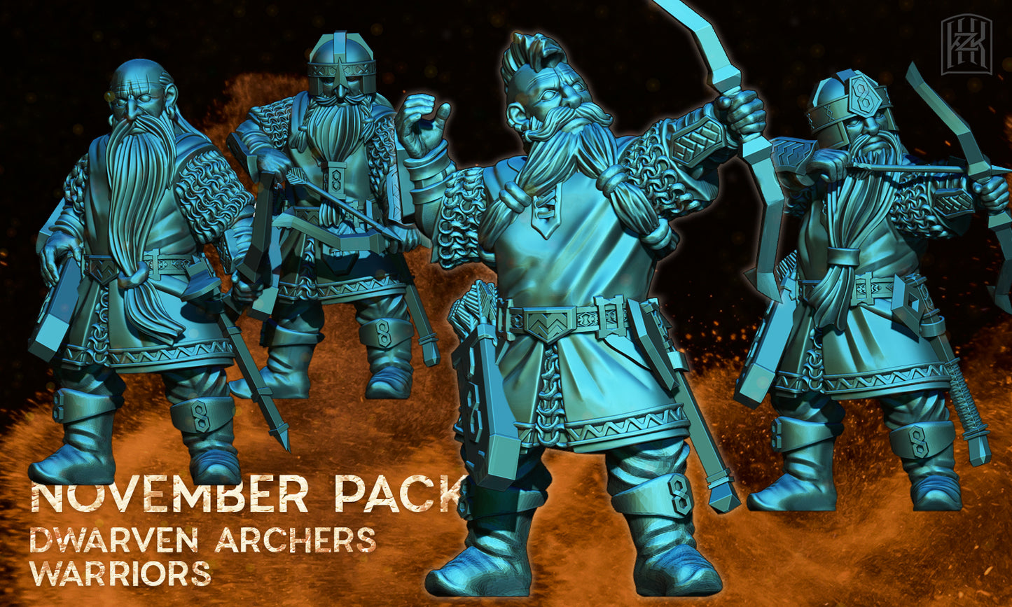 Dwarf Warriors | Exiled Dwarves | KZK