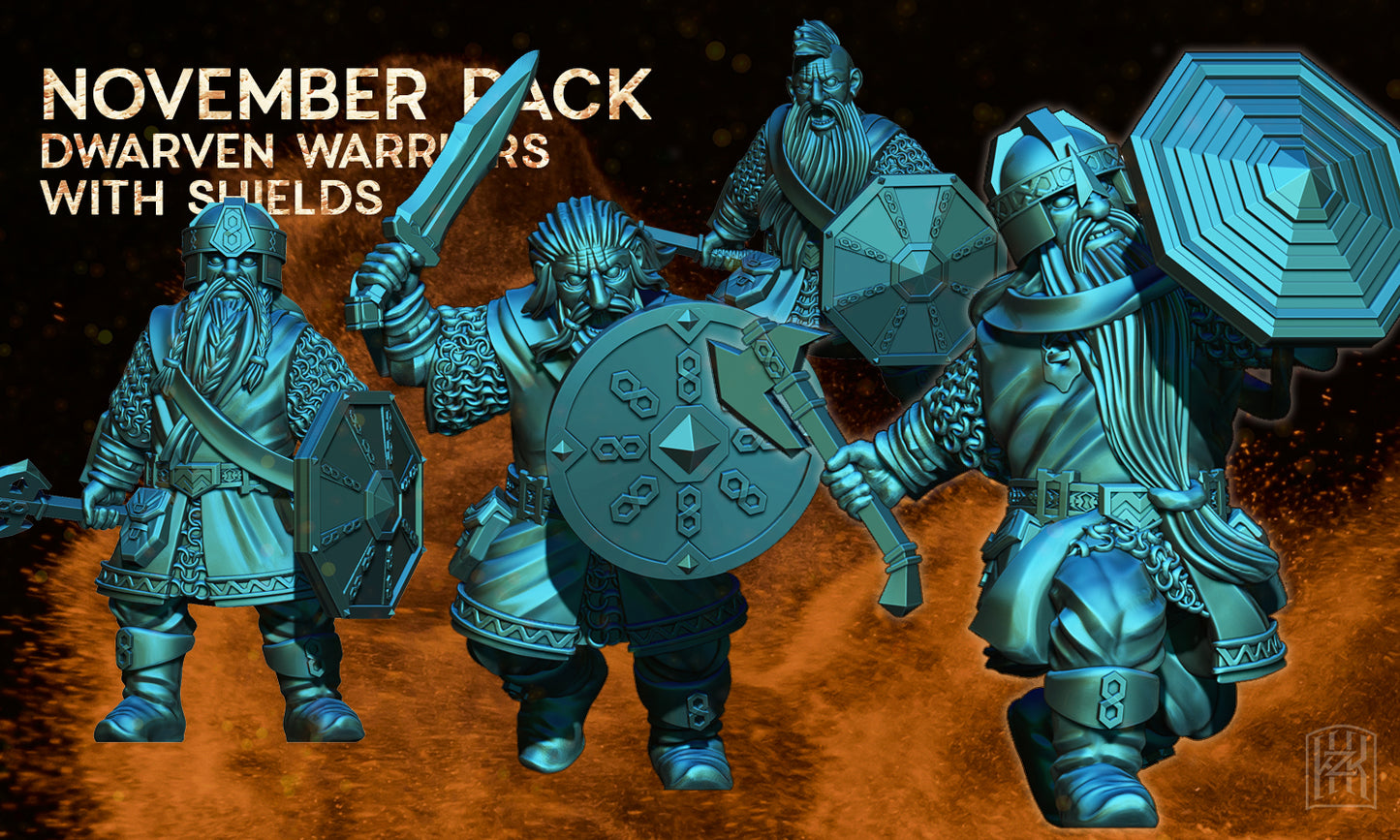 Dwarf Warriors | Exiled Dwarves | KZK