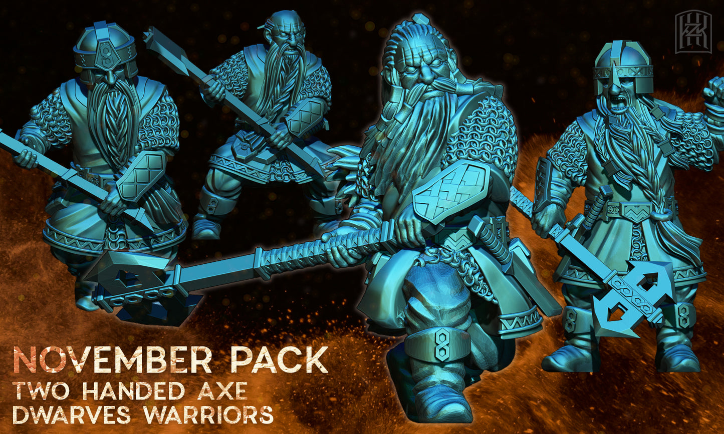 Dwarf Warriors | Exiled Dwarves | KZK