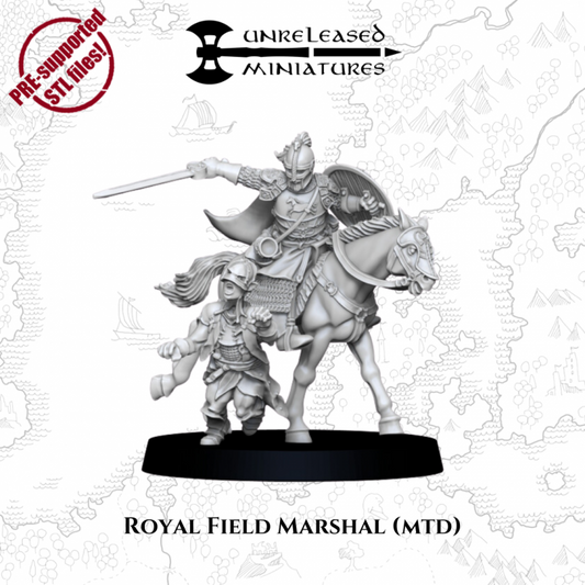 Royal Field Marshal foot & mounted | Unreleased Miniatures